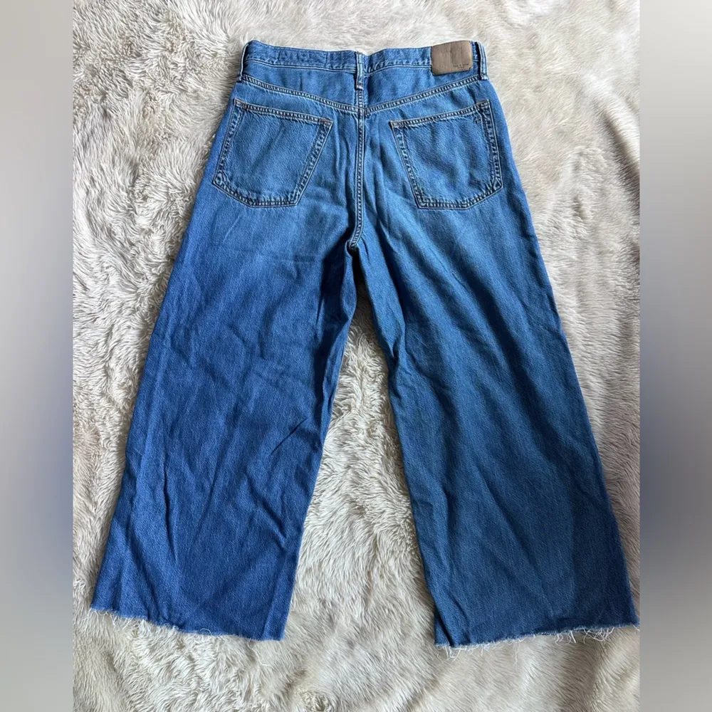 Rag & Bone Featherweight Sofie Ultra Wide Leg Jean in Otto Medium Wash Size 31 - Image 11