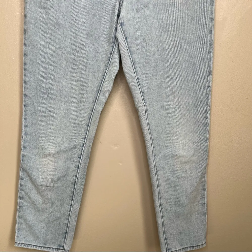 Pacsun Los Angeles Mom Light Denim High Waisted Ankle Cropped Jeans Size 27 - Image 3