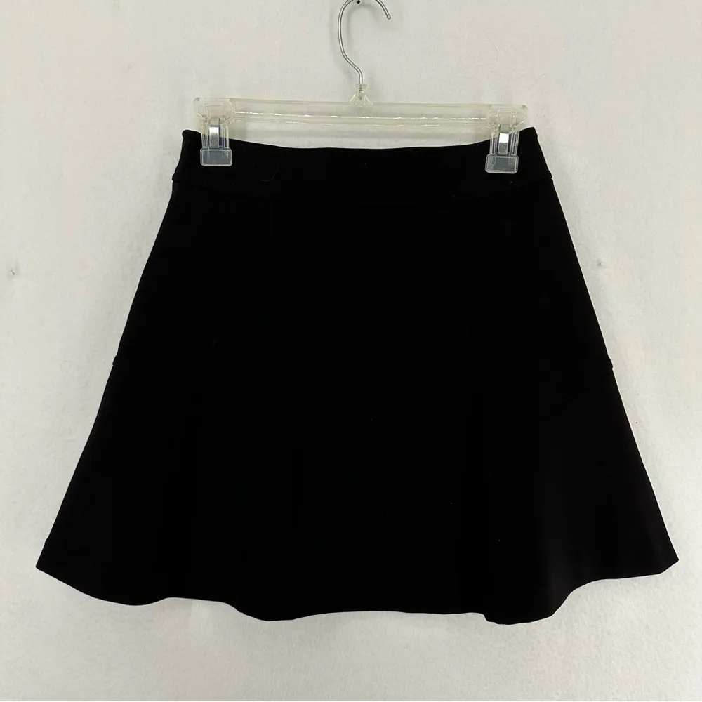 Guess Mini Skirt Lace Up Front Skater S Black - Image 7