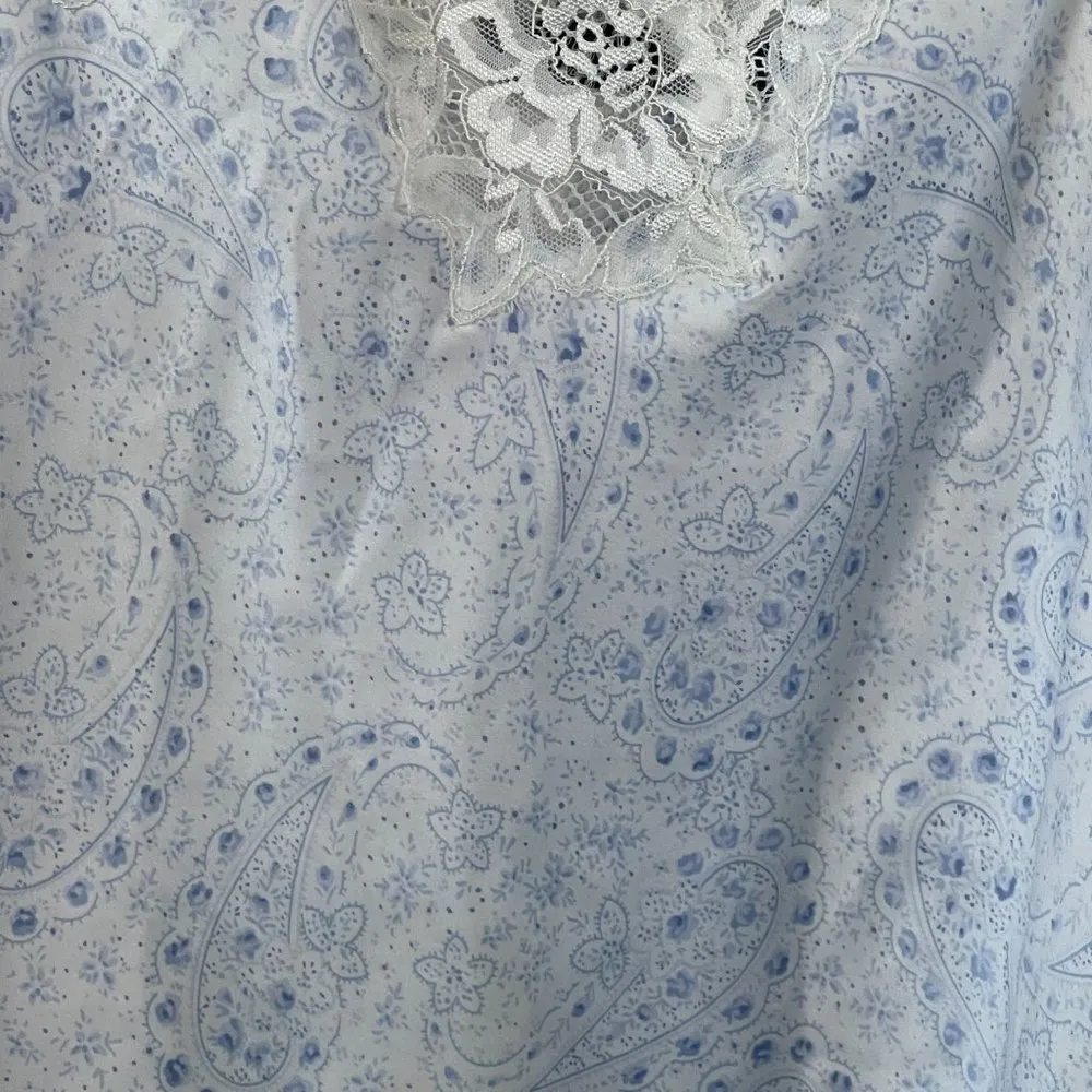 Ralph Lauren Camisole Top in Blue Paisley - Image 6