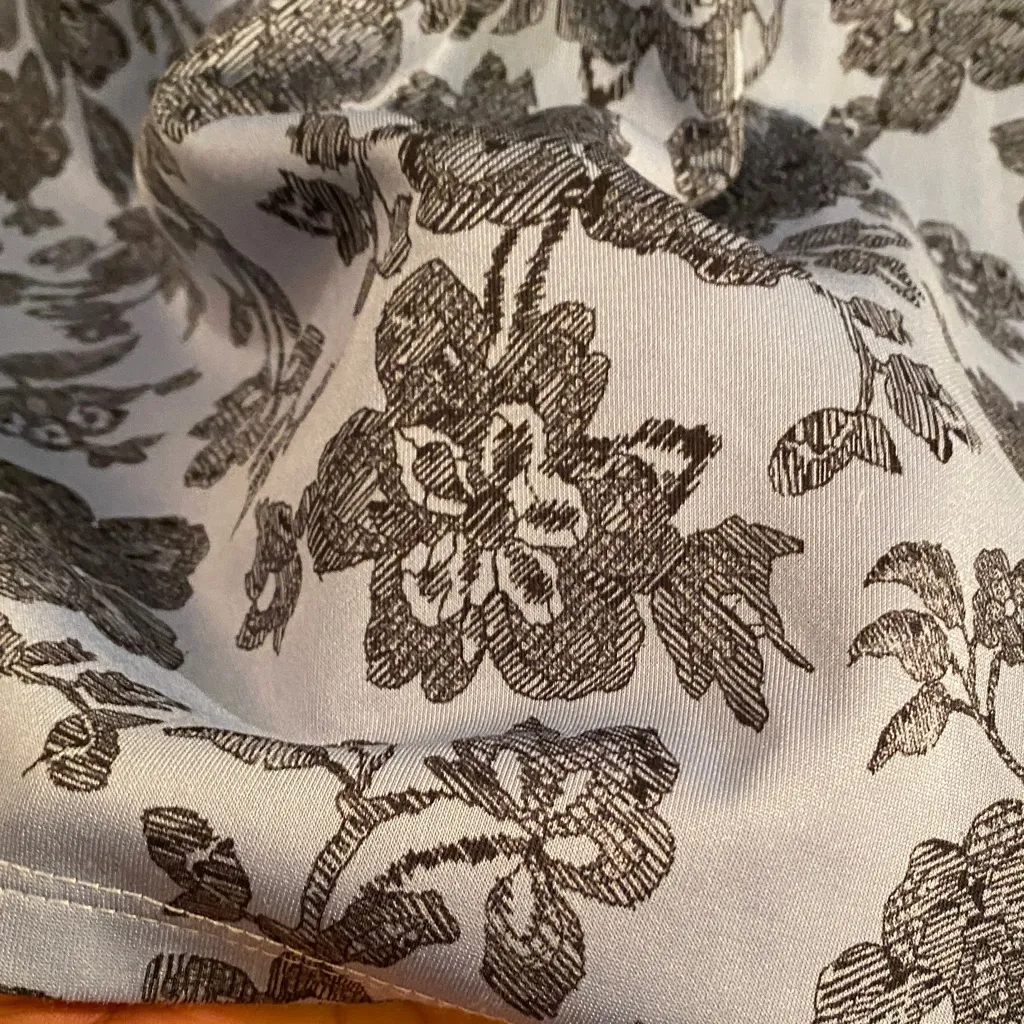 B Darlin Black and Blue Dress - Image 5