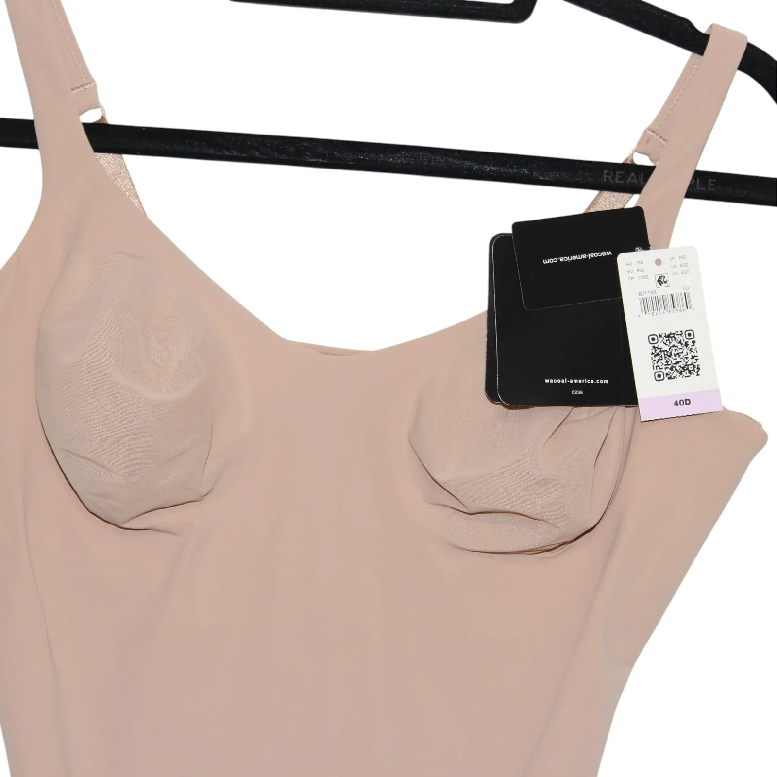 Wacoal Firm Control Hidden Underwire Seamless Body Shaper Size 40D NWT - Image 3