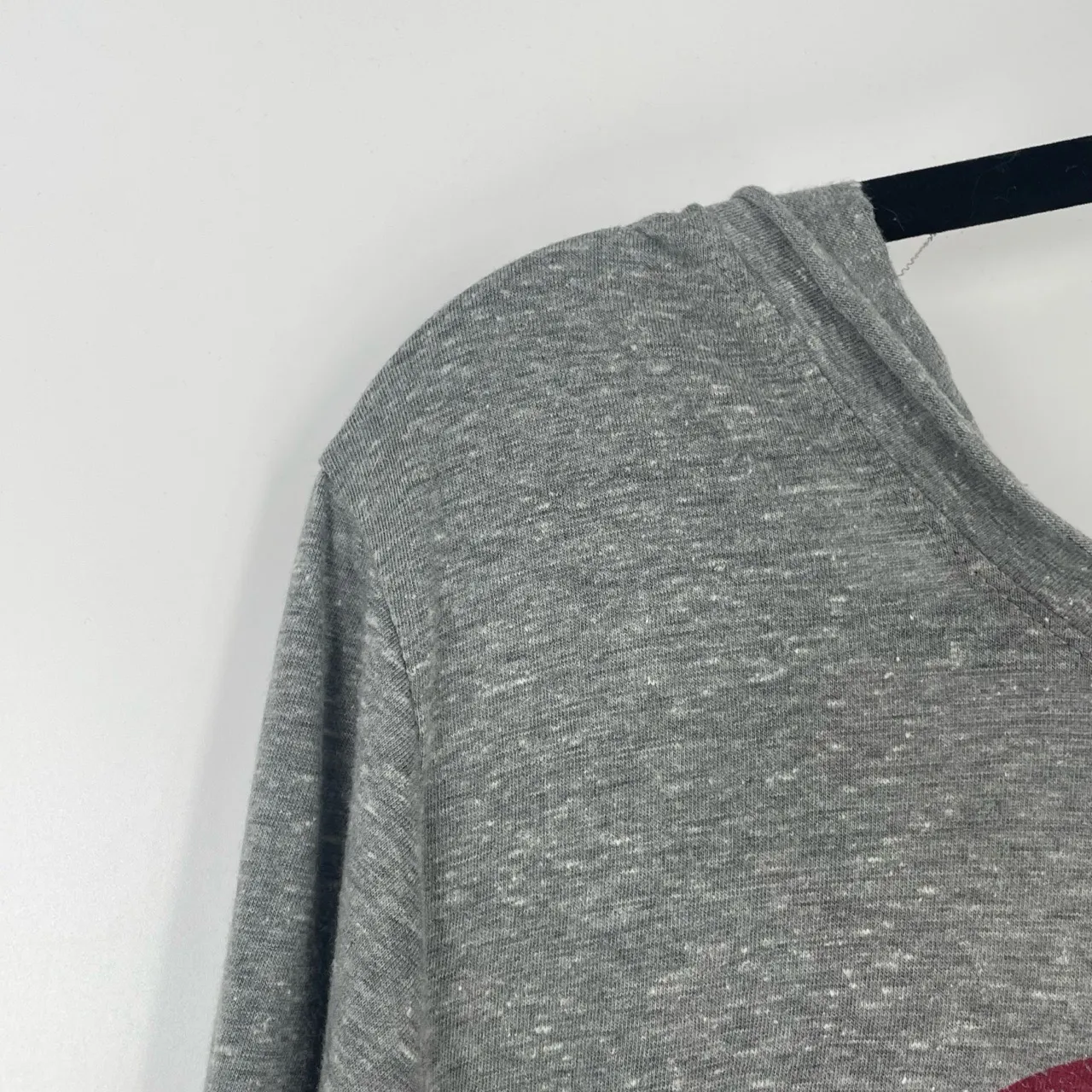 The Original Retro Brand FSU Women's Gray Heart Graphic Long Sleeves Top Size XL - Image 6