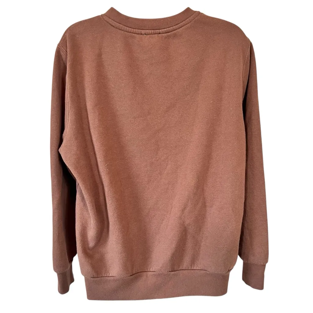 Vintage Brown Owl Embroidered Sweatshirt Size undefined - Image 12