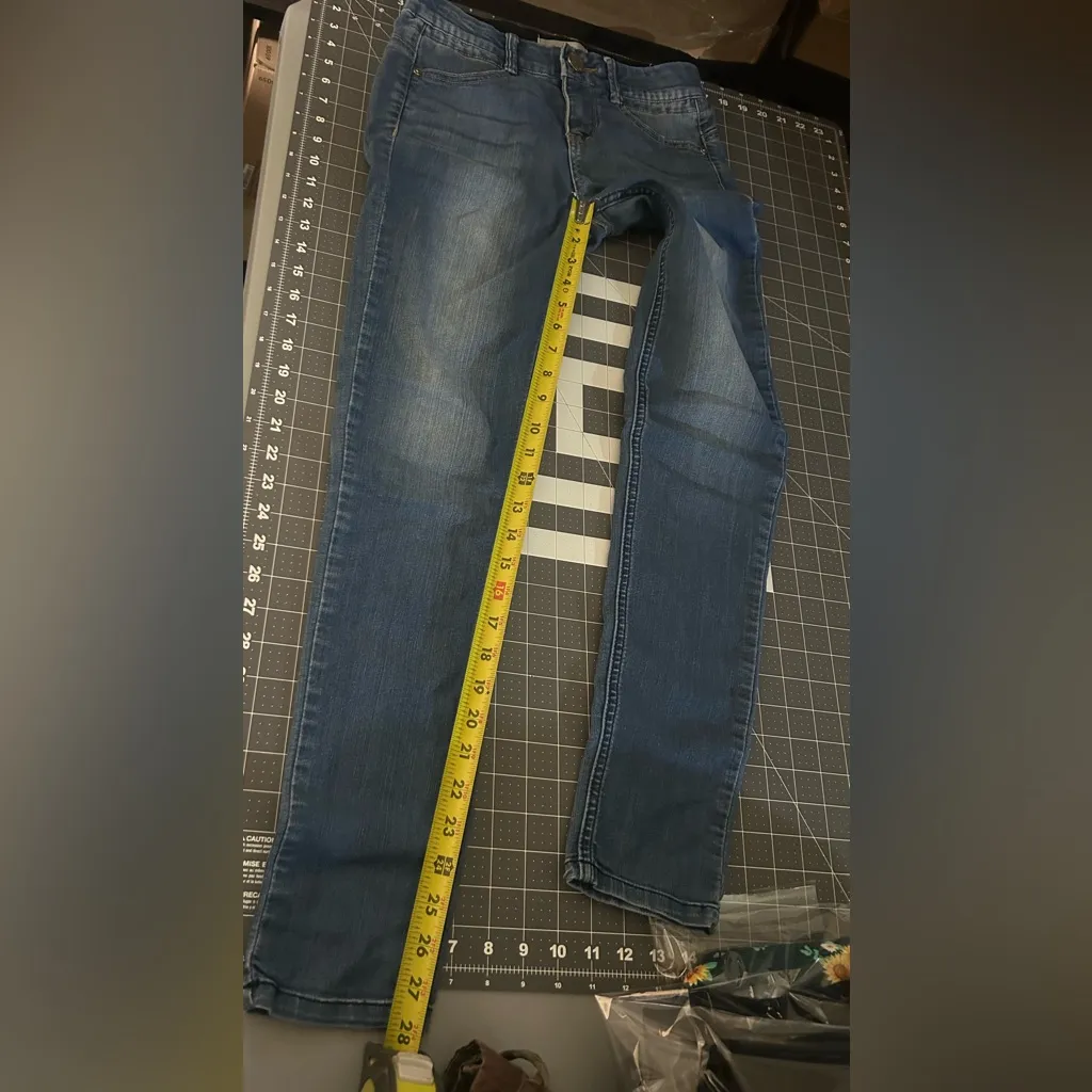 Rewind Women's Skinny Jeans - Deep Blue - Image 5