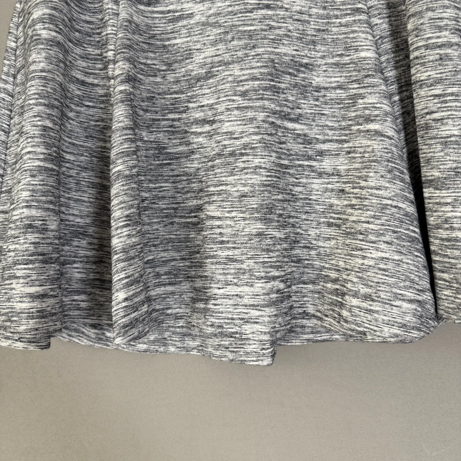 Gap sz S heather gray mini flare skirt‎ NWT - Image 3