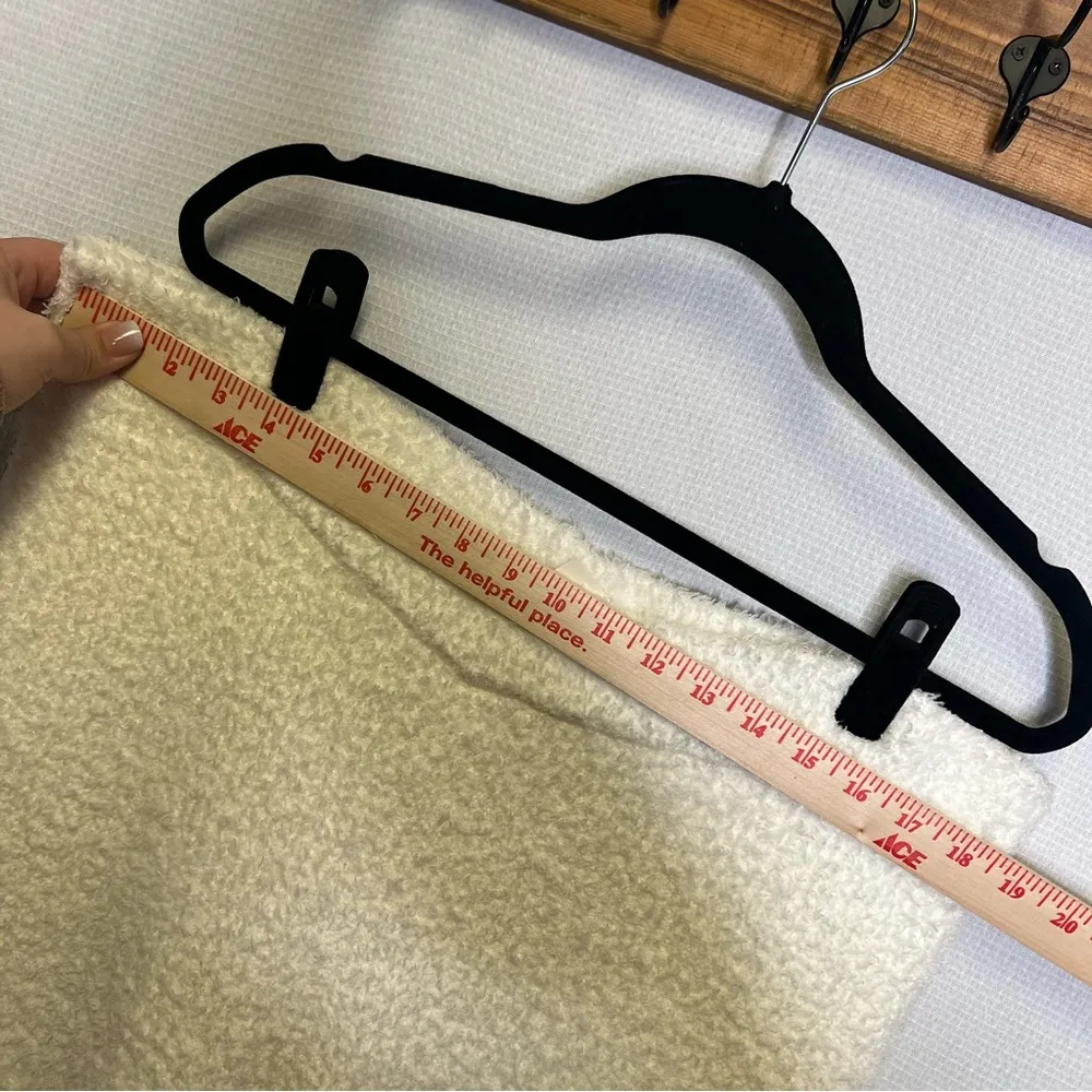 Aerie | XXL White Sherpa Pants Pull On Stretch Waist Plus - Image 5