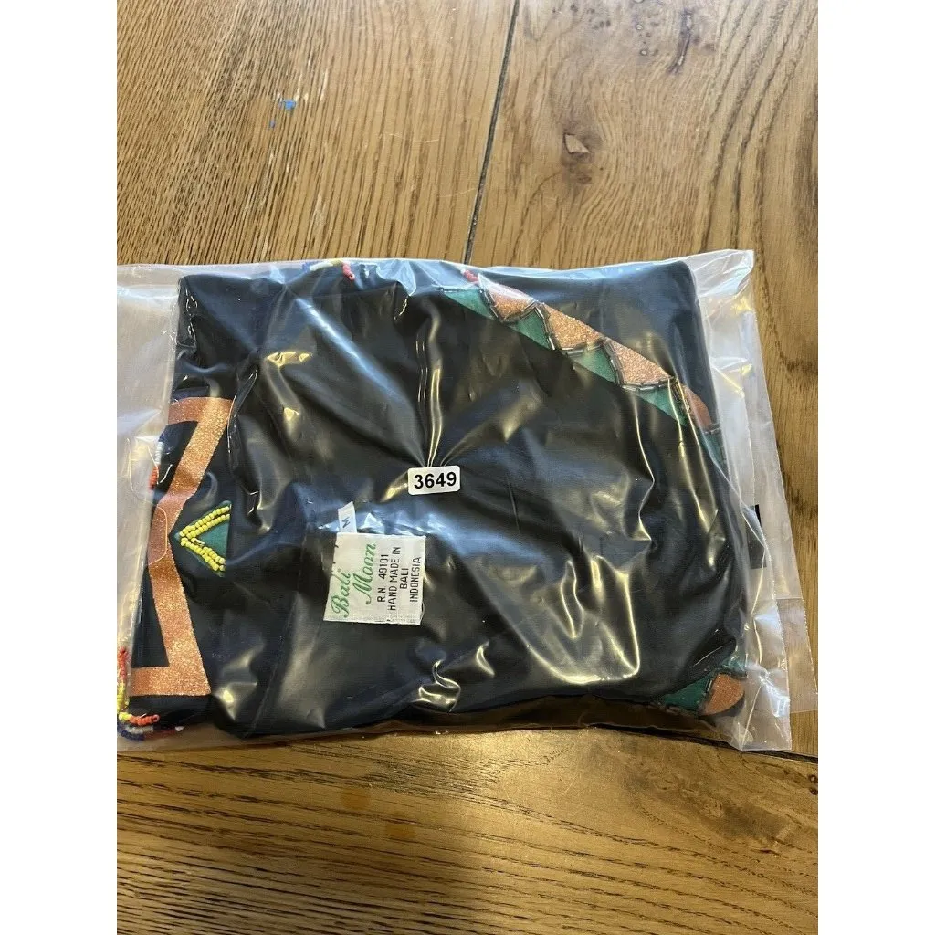 Vintage Bali Moon Women’s‎ Aztec Pattern Beaded T - Image 11