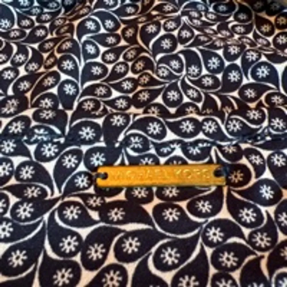 Women's Michael Kors Blue & White Floral Dress XS - Image 4