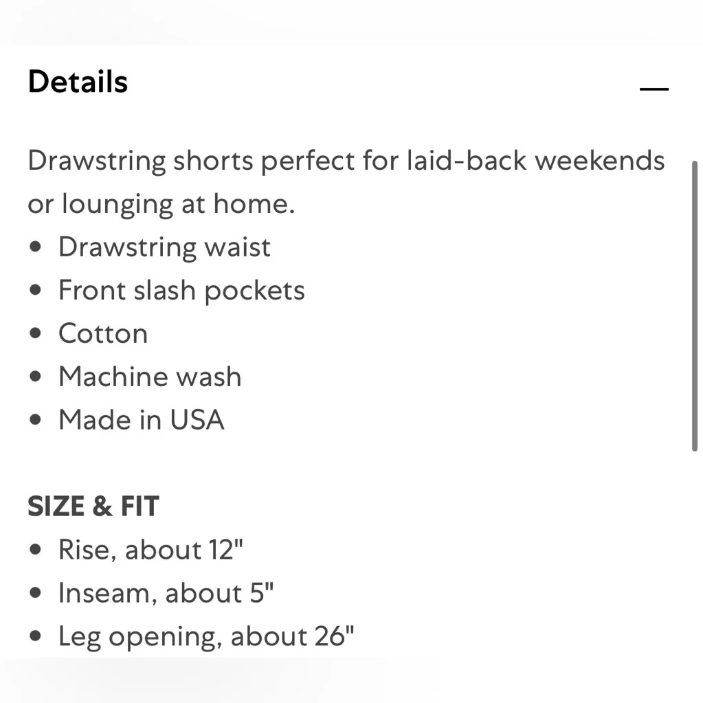 NWT Hard Tail Cotton Drawstring Shorts Size undefined - Image 6