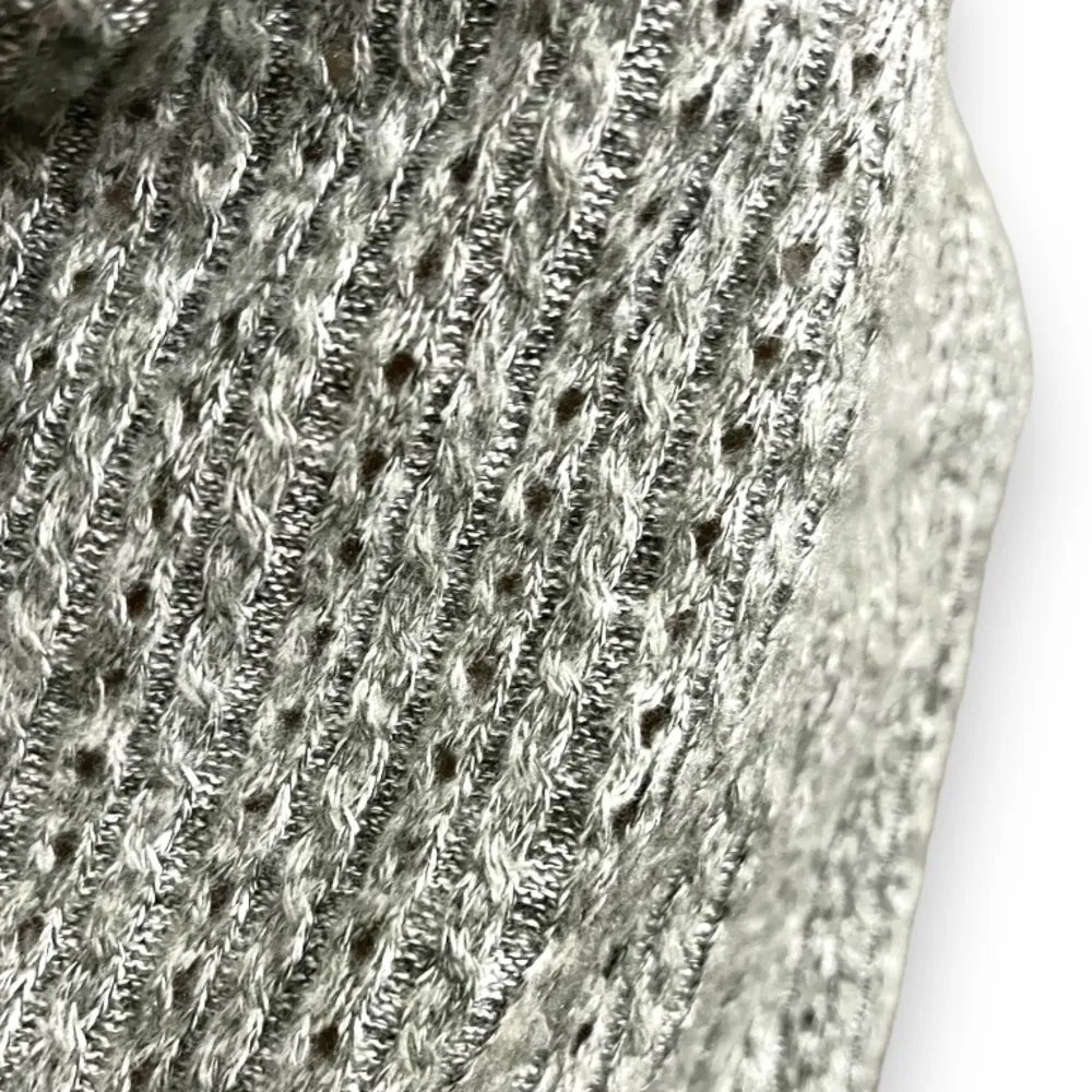 ZARA  crop elasticated pointele sweater top size m - Image 3