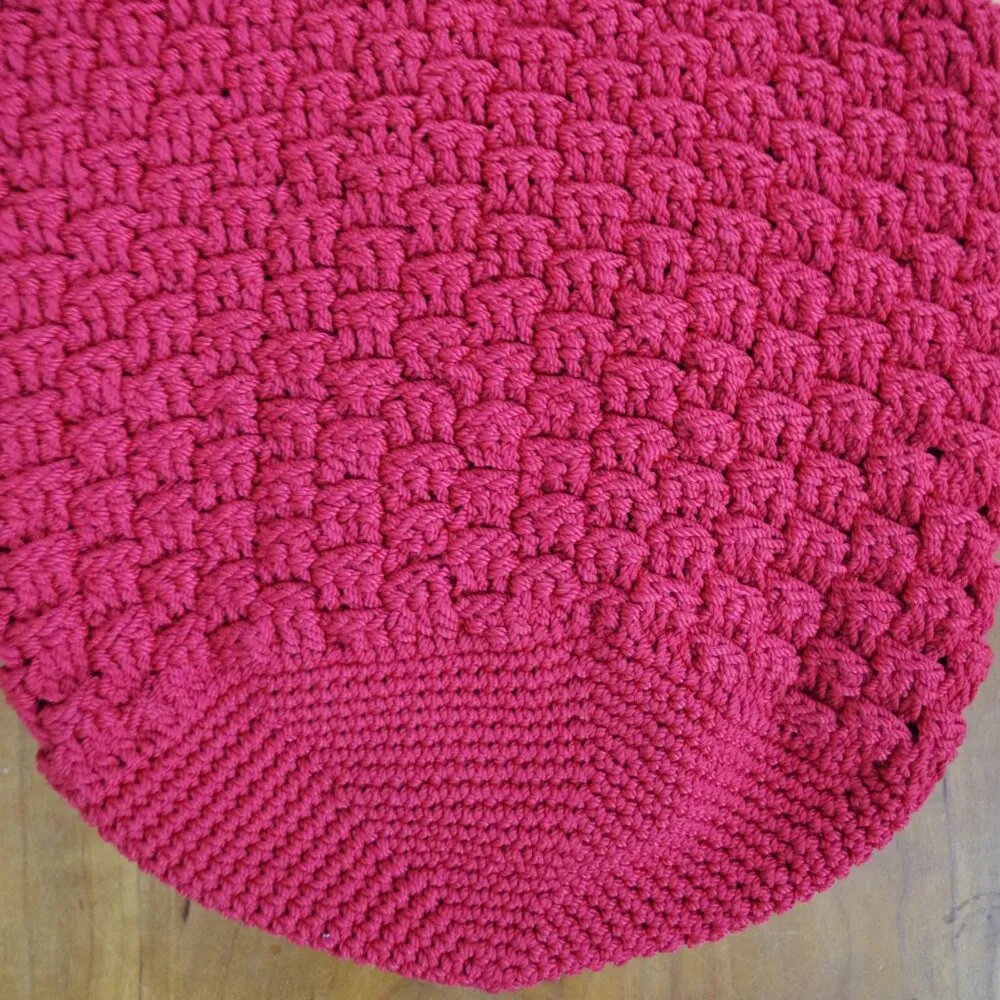 The Sak Original Red Woven Shoulder Bag Purse - Image 6