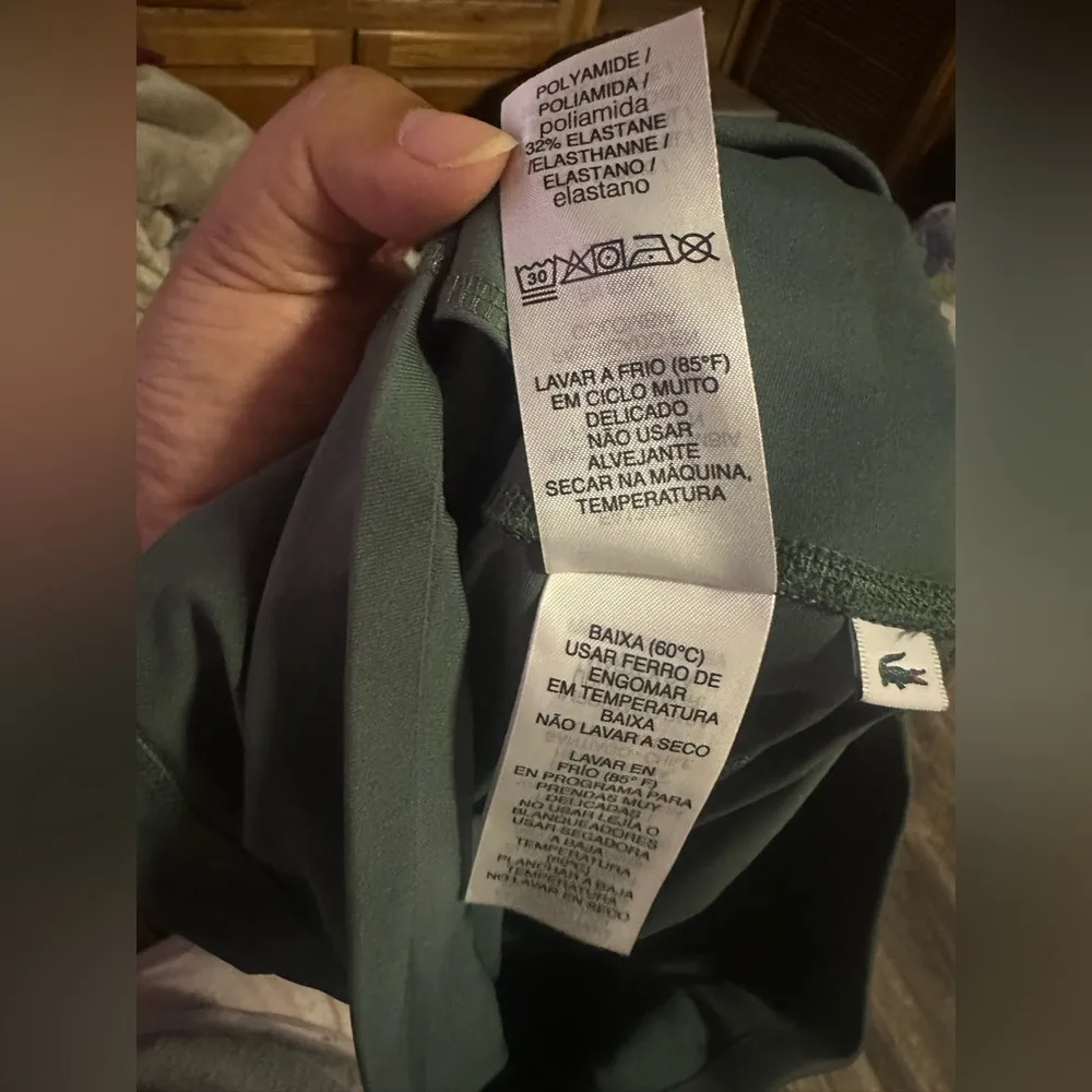 Lacoste Dark Green Leggings - Image 6