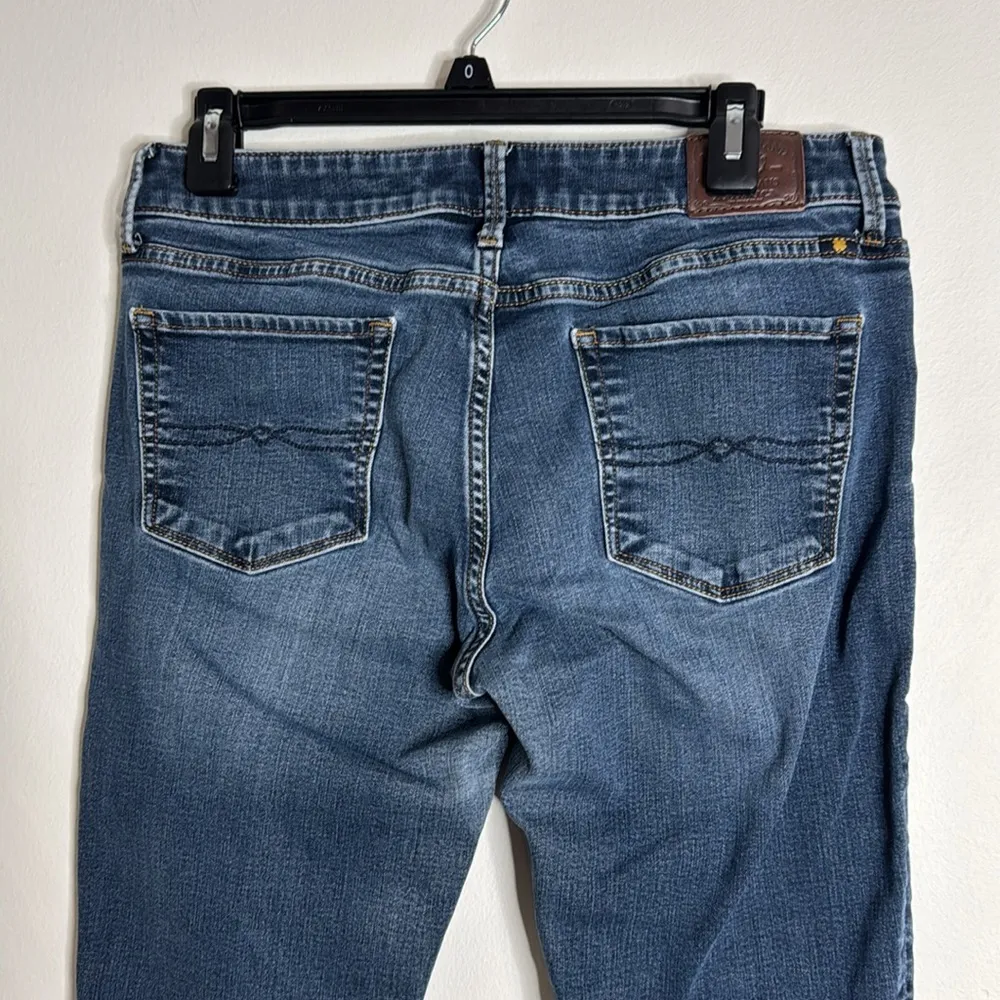 Lucky Brand Lolita Blue Skinny Ankle Cropped Jeans Size  29 - Image 4