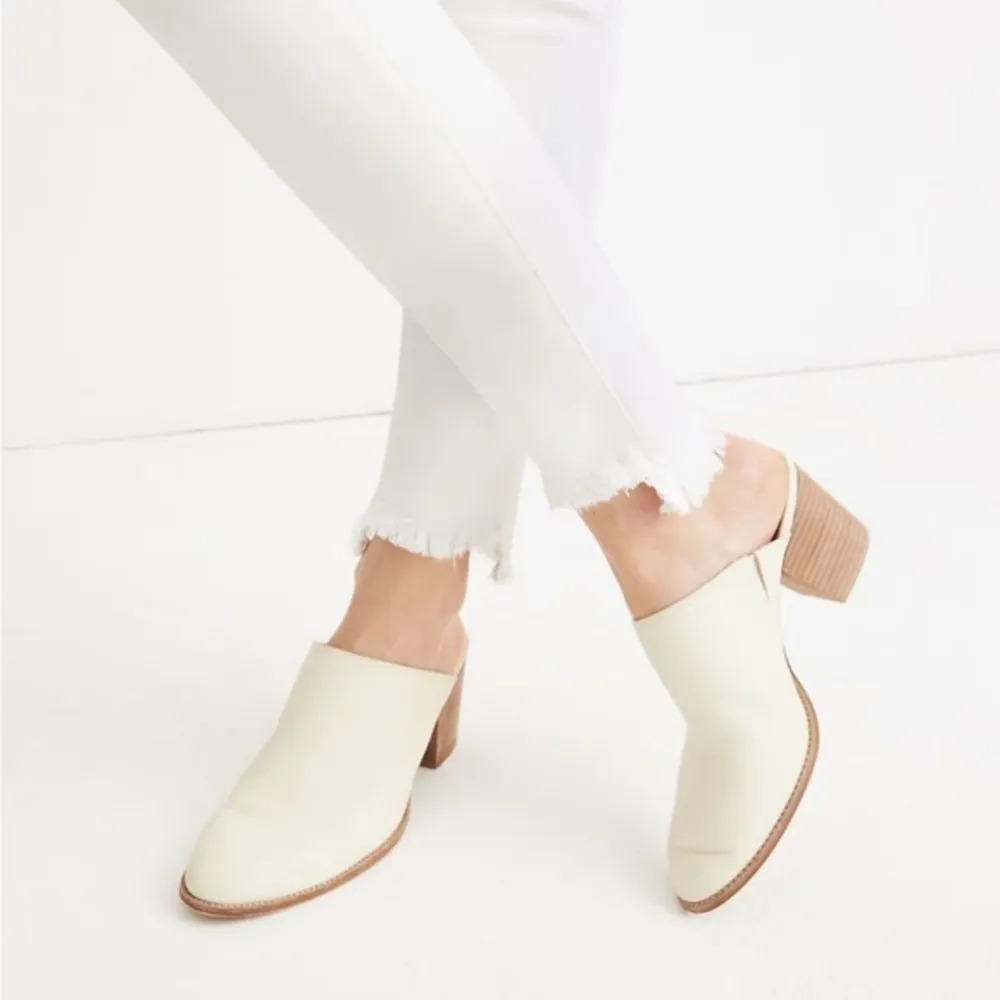 Madewell • 10" High-Rise Skinny Jeans in Pure White: Step-Hem Edition - Image 11