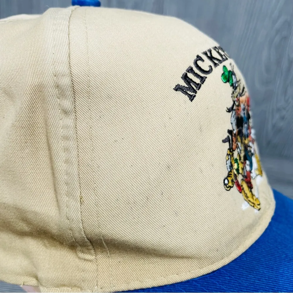 Vintage Mikey unlimited Disney Mickey Mouse and friends hat ball cap adjustable - Image 8