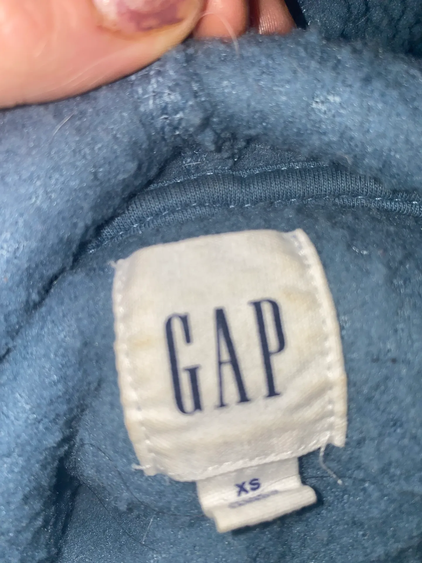 Gap Oversized Sherpa Hoodie - Image 2