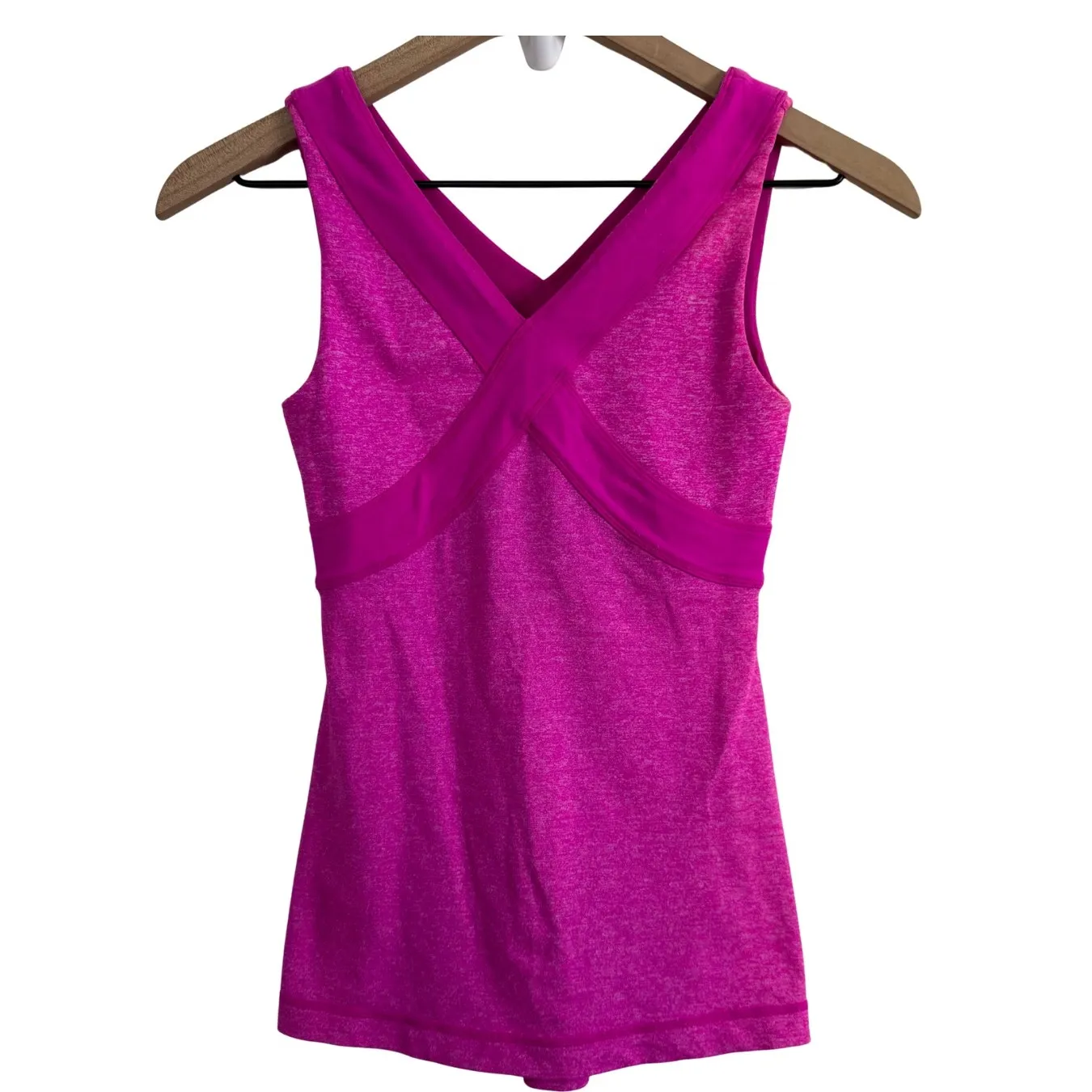 Lululemon Wrap Tank Paris Pink Size 2 - Image 2