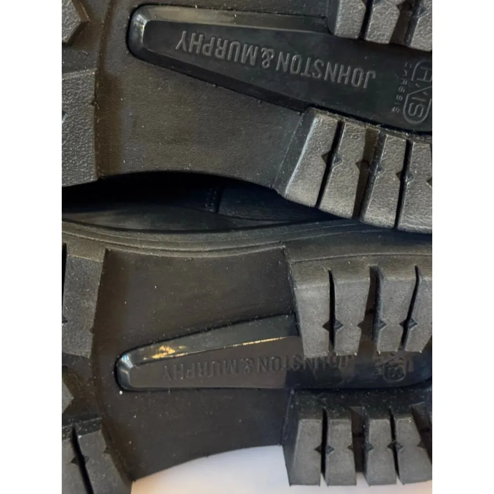 Johnson & Murphy $198 Gianna Gore Bootie Urban Chic Black Leather Short Boot NEW - Image 6