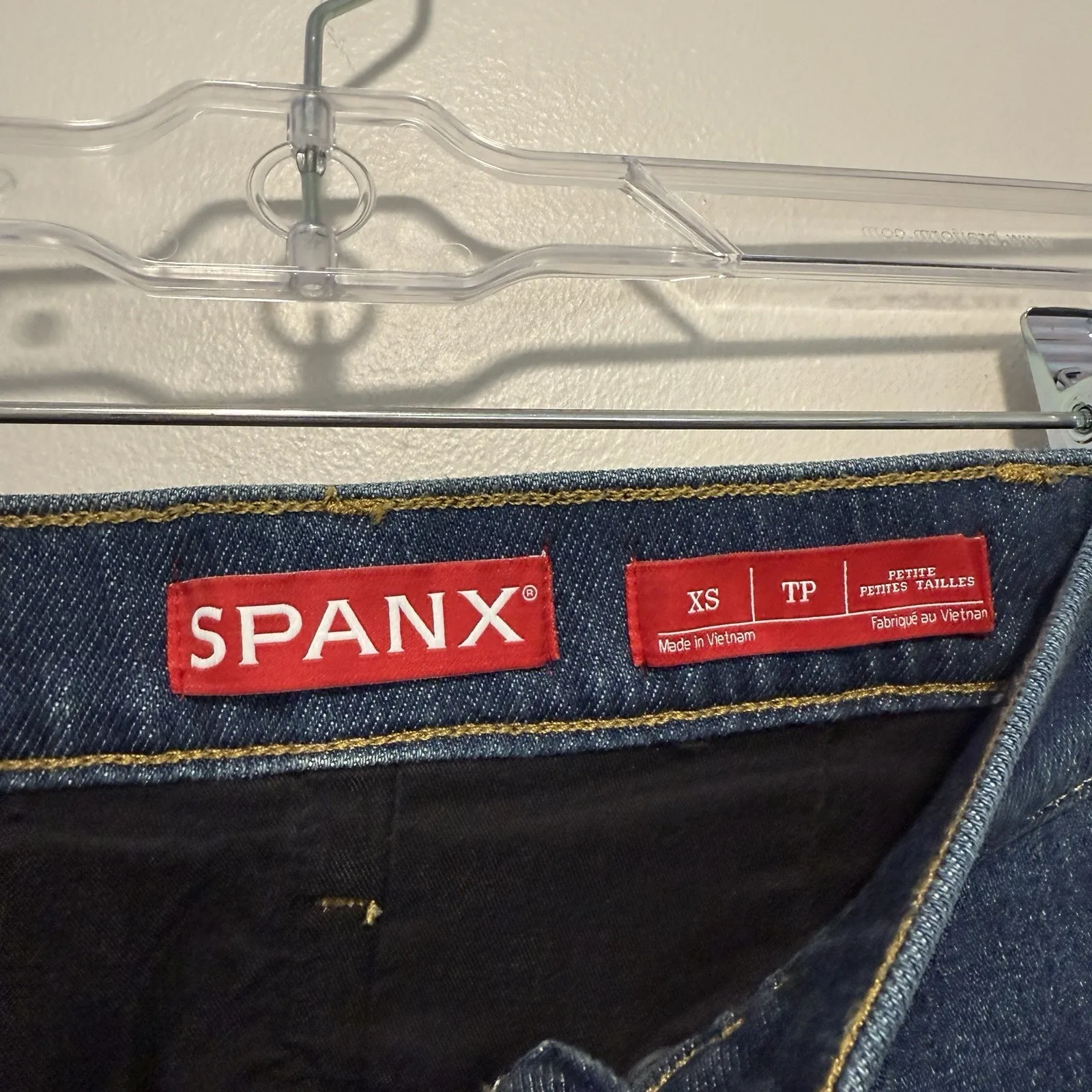 Spanx SPANXshape Authentic 360 Barrel Leg Jeans Size XS Petite - Image 7