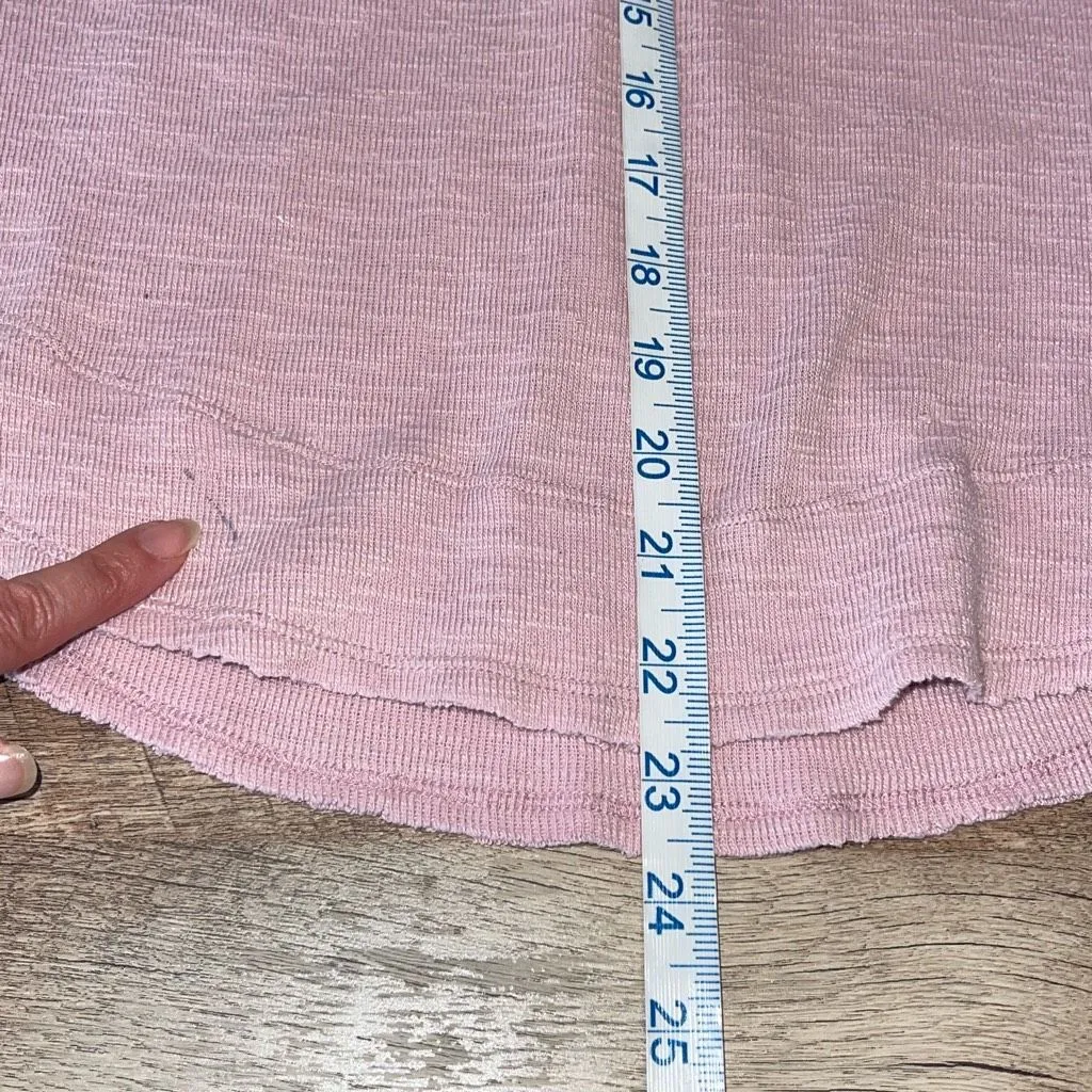 PILCRO Anthropologie Womens Ruffle Raglan Long Sleeve Pullover Sweater Pink XS - Image 10