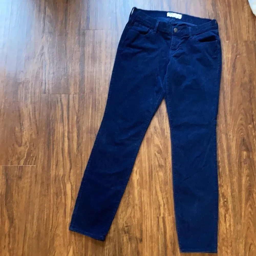 Old Navy blue corduroy rockstar‎ pants size 6 - Image 4