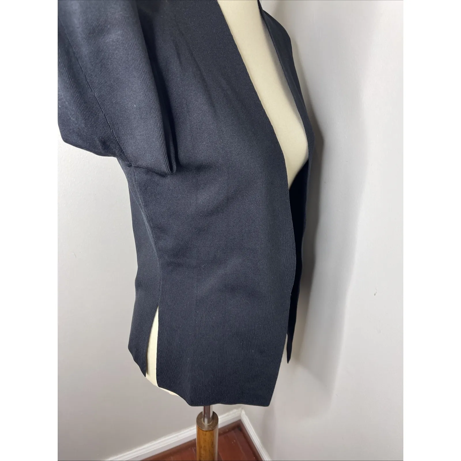 MM Lafleur Black Woolf‎ Jardigan Cardigan Medium M - Image 6