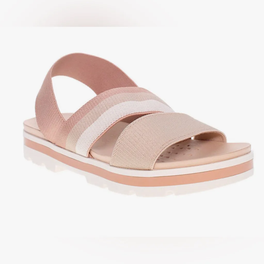 Moda Women's Sandals in Blush and Beige Pink Size 7 - Image 2