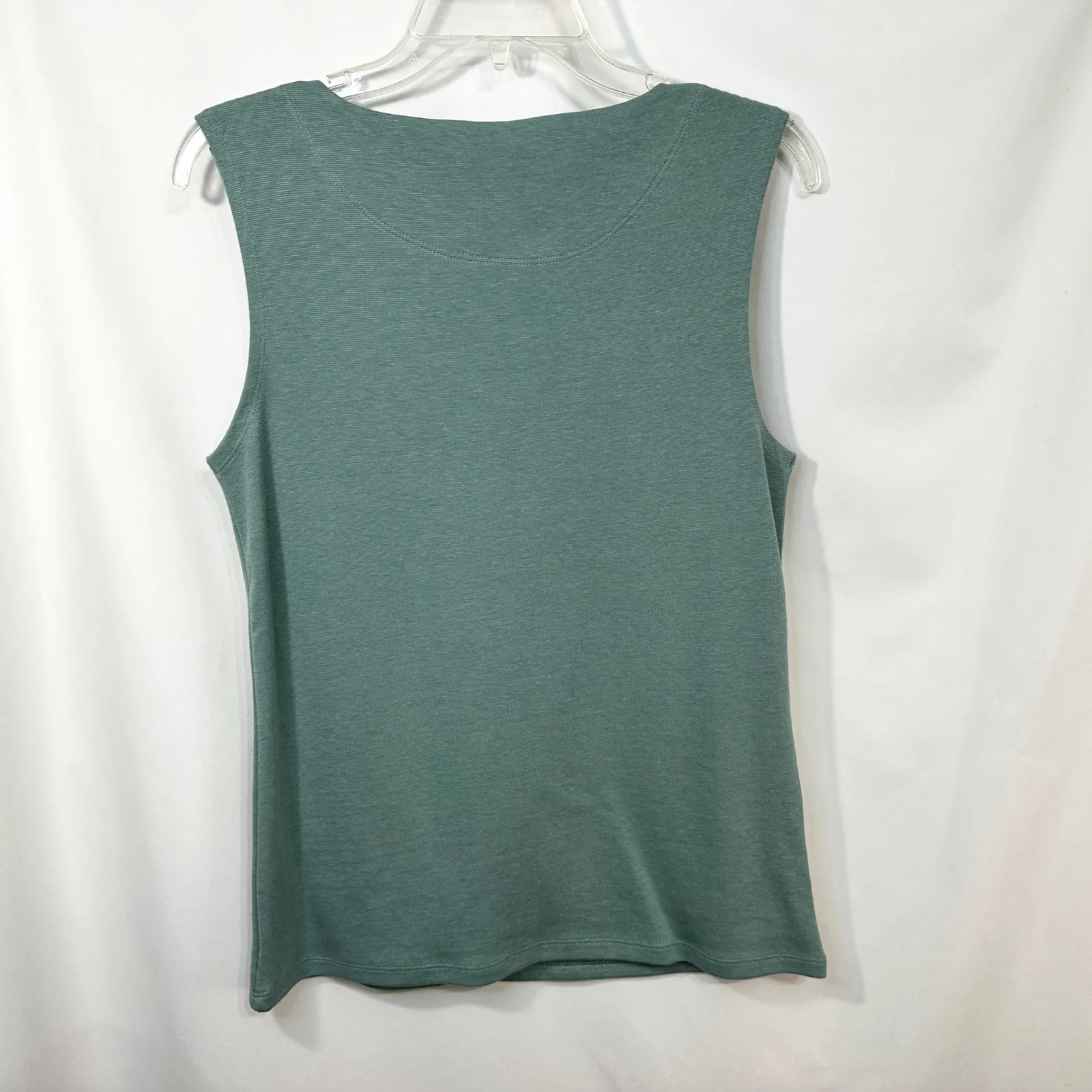 Horny Toad & Co Medium Tank Top Sleeveless V‎ Neck Green Capsule Casual Knit 348 - Image 3