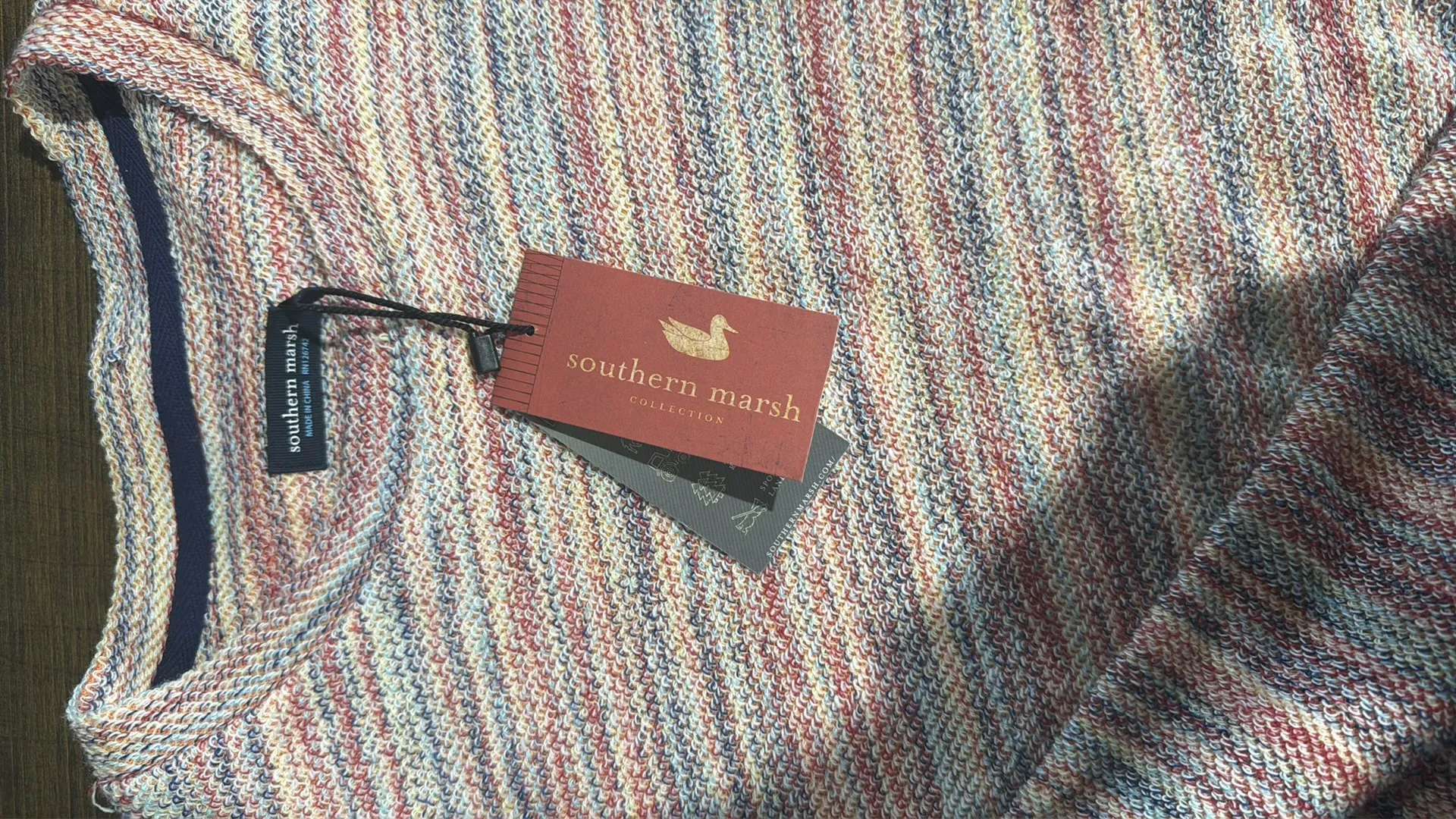 Southern Marsh Pullover Sunday Morning Striped - Image 2