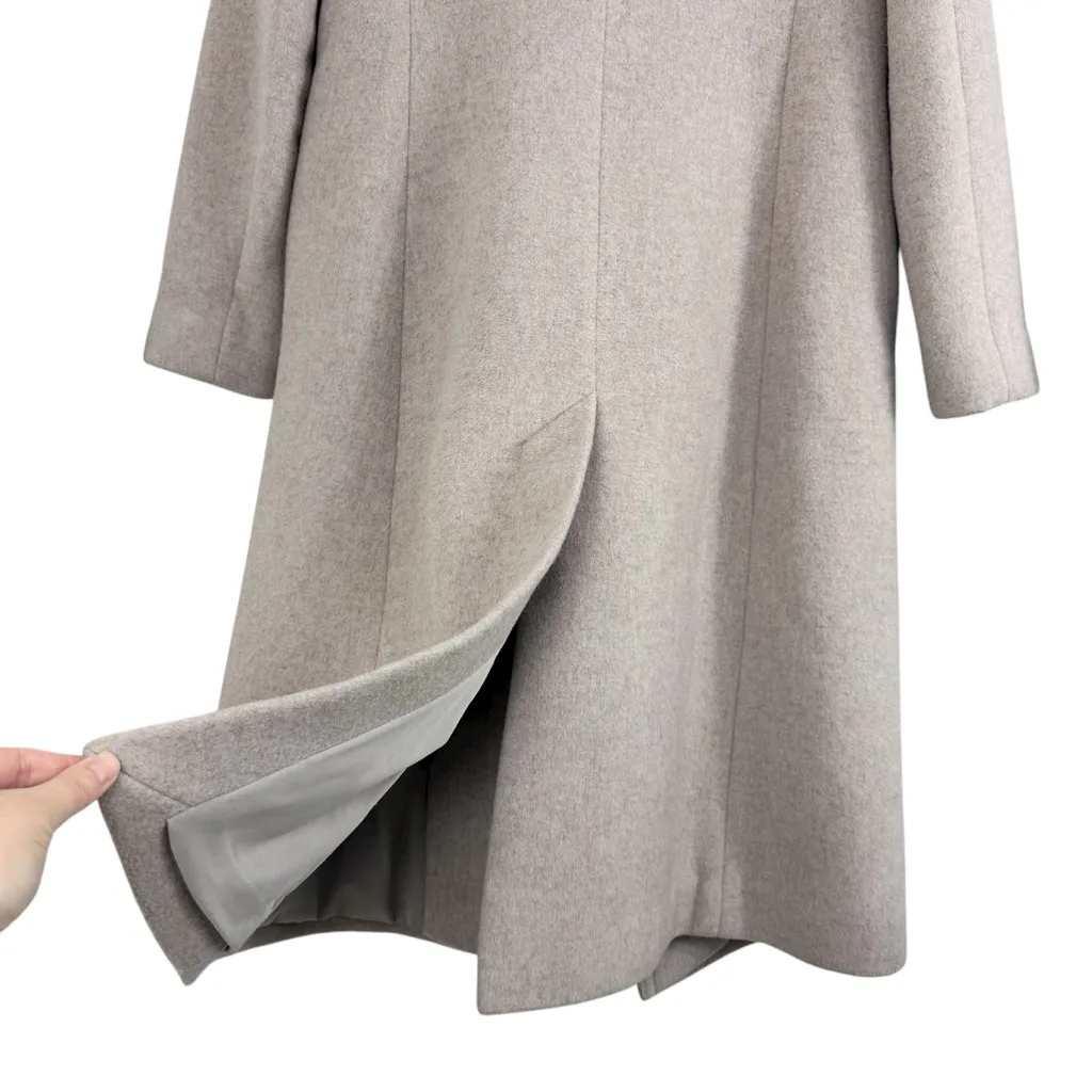 Club Monaco Daylina Coat Almond Beige Sz S - Image 9