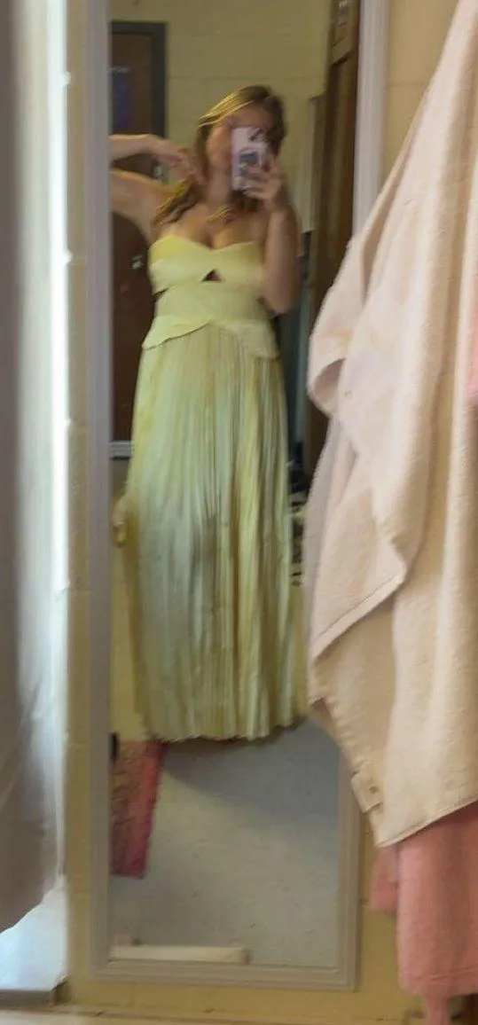 Hello Molly Dress Maxi Yellow - Image 2