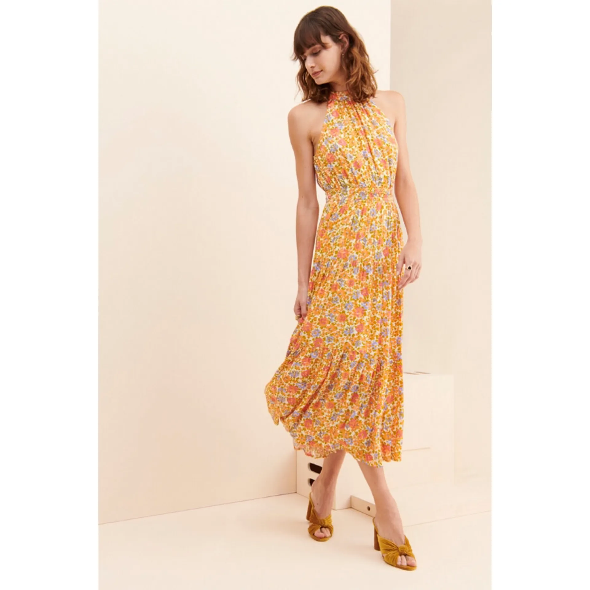Anthropologie Lost + Wander Cali Dreaming Midi Dress - Image 3