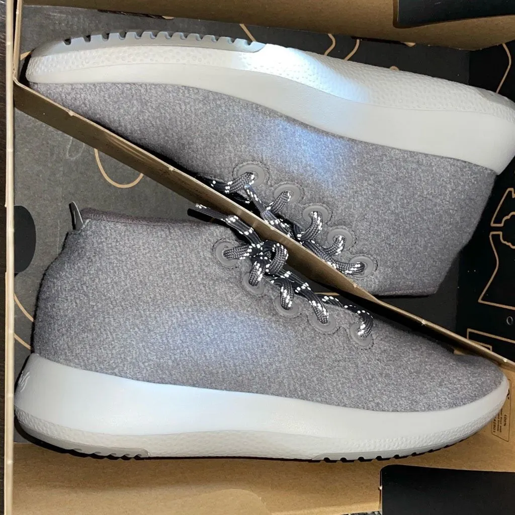 AllBirds Women's Wool Runner-up Mizzles Size 10 Medium Gray New In Box - Image 3