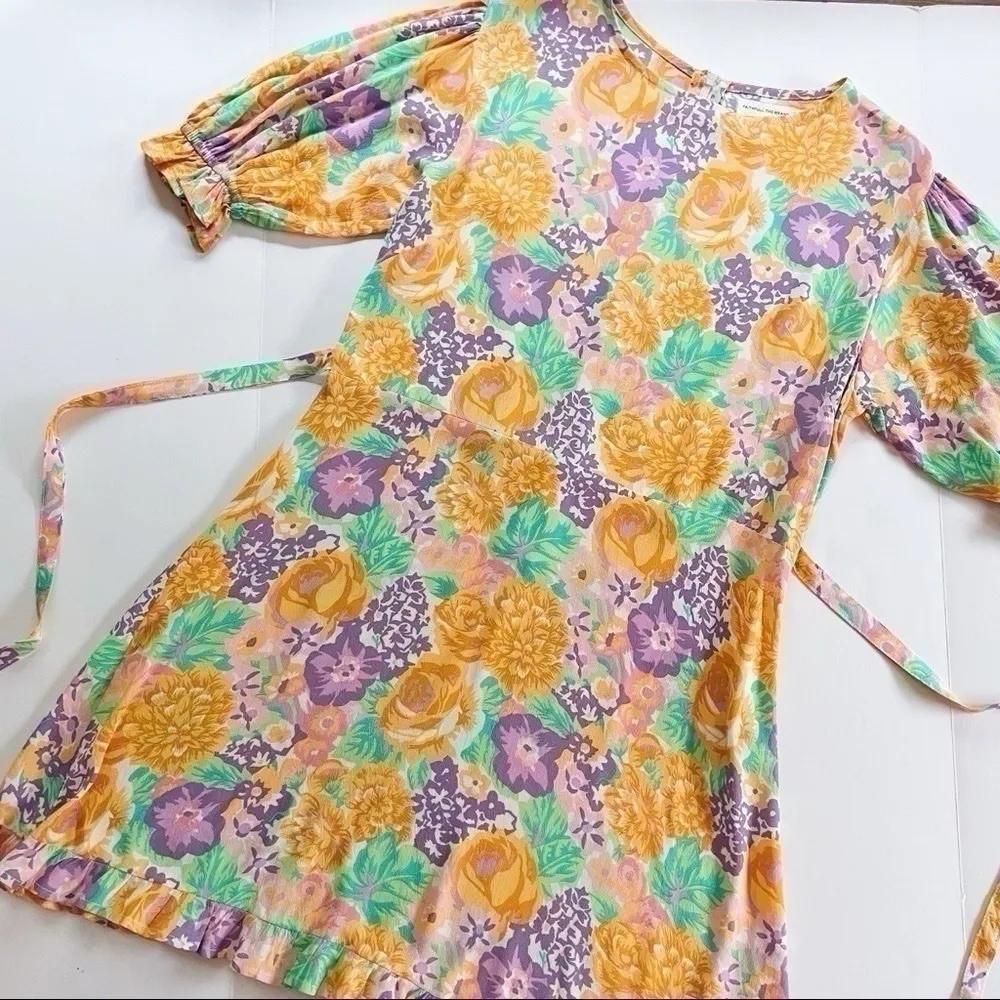 NEW Faithfull the Brand Florence Mini Dress Ade Floral - Image 7