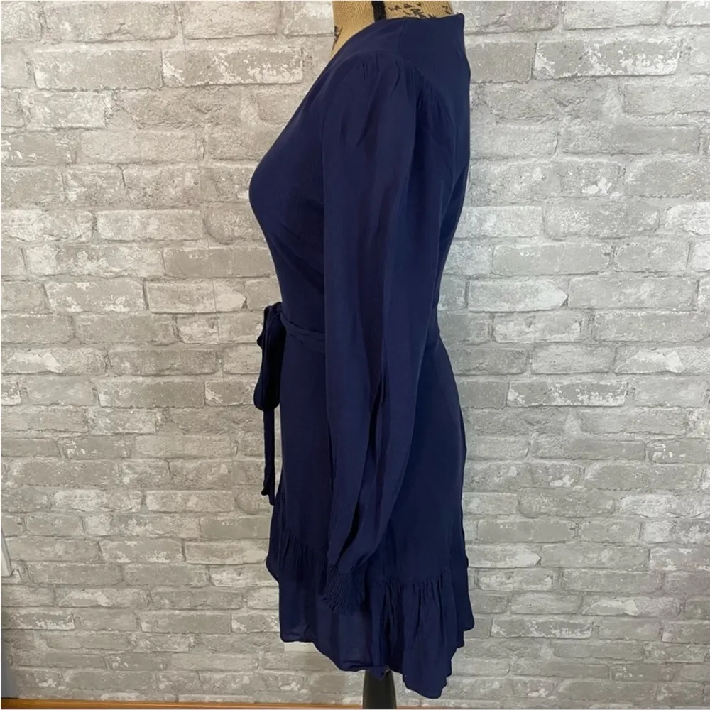 Aqua Navy Ruffle Dress - Image 8