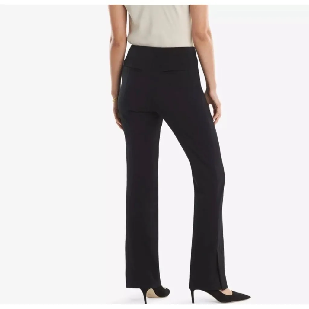 MM.LaFleur Womens Clooney Light Twill Trouser Pants Size 10 Black Wide leg - Image 2