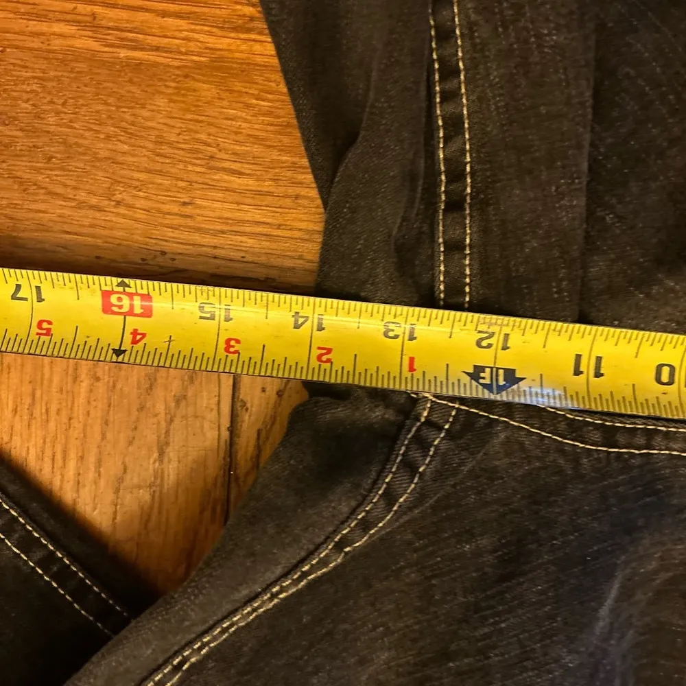 Tommy Hilfiger Classic Fit Cropped Pants Jeans Women’s 14 Black Vintage - Image 8