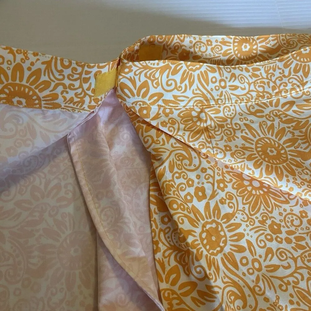 RipSkirt Hawaii Womens XL Yellow Tuscan Sunflower Tropical Beach Resort Length 3 - Image 7