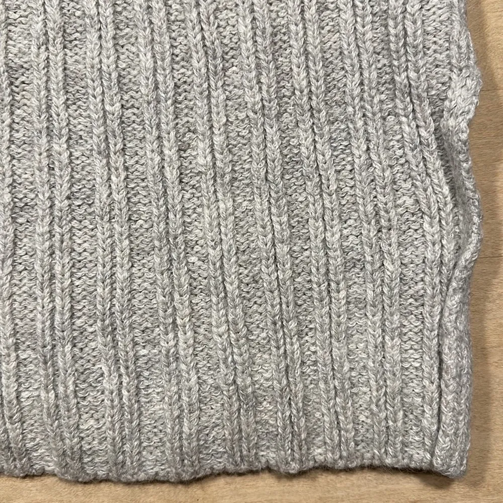 Laude the Label Turtleneck Tunic Sz OS Gray - Image 6