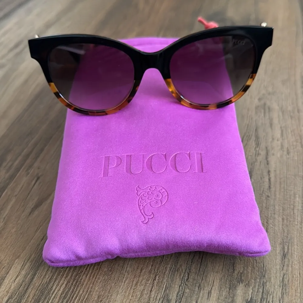 Emilio Pucci Tortoise Shell Sunglasses - Image 4