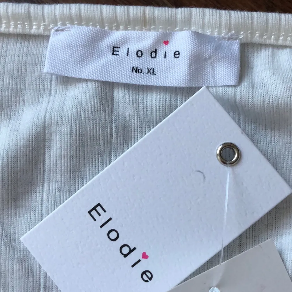 NWT Elodie Ribbed Henley Bodysuit XL NWT - Image 7