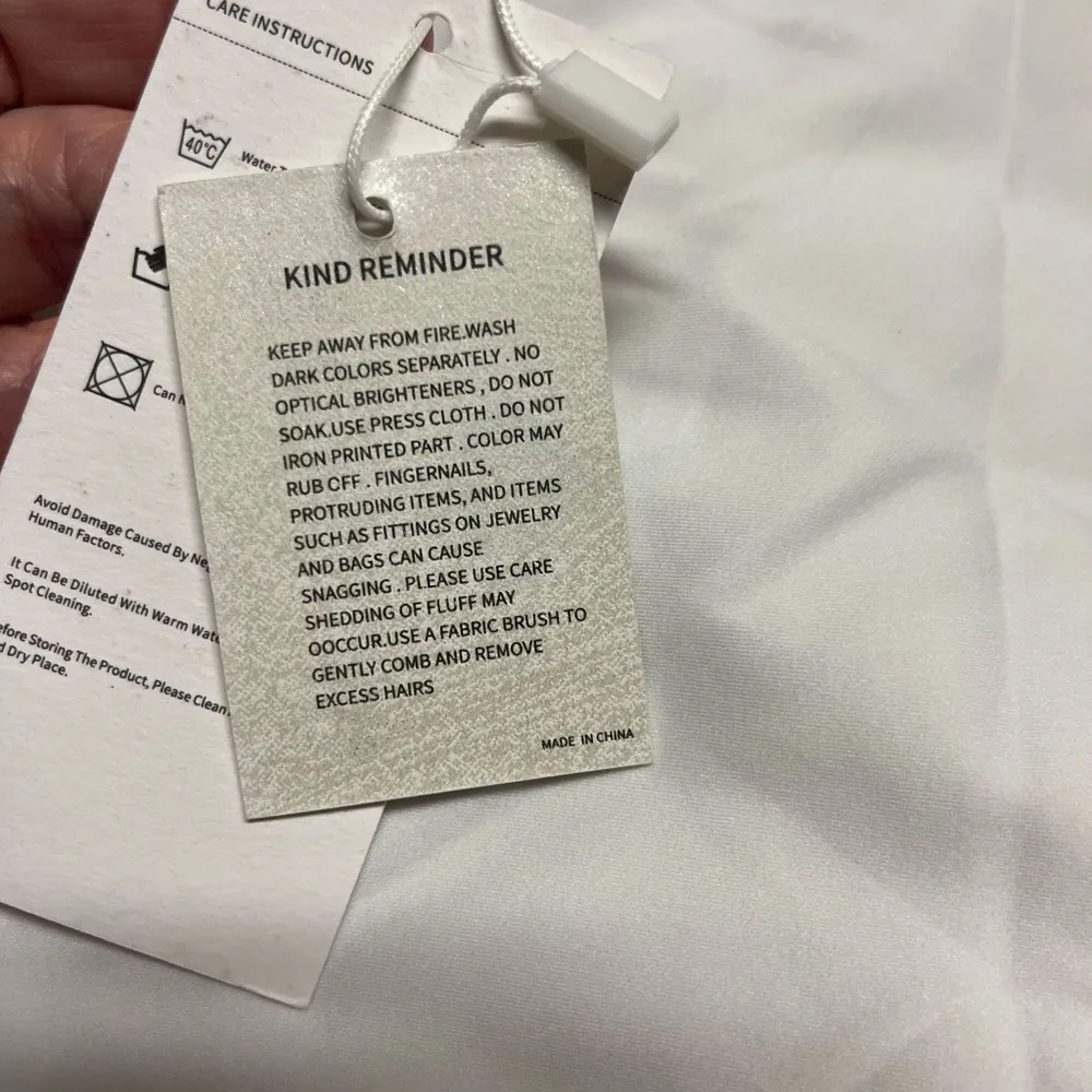 Artdear White Compression Camisole With Built In Bra Size L - Image 6