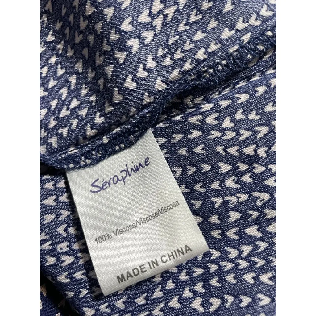 NEW Seraphine Size 6 Top Blouse Button Down Nursing Friendly Maternity - Image 6