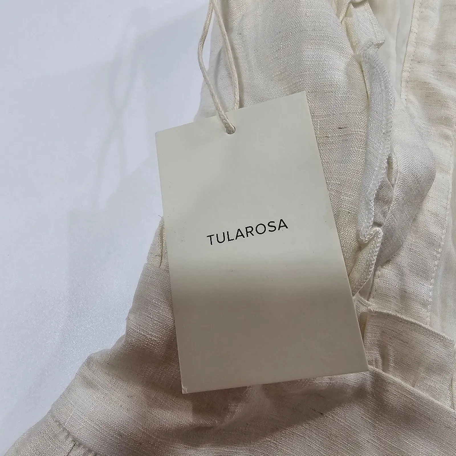 Tularosa Ames Jumpsuit in Ivory Large - Image 12