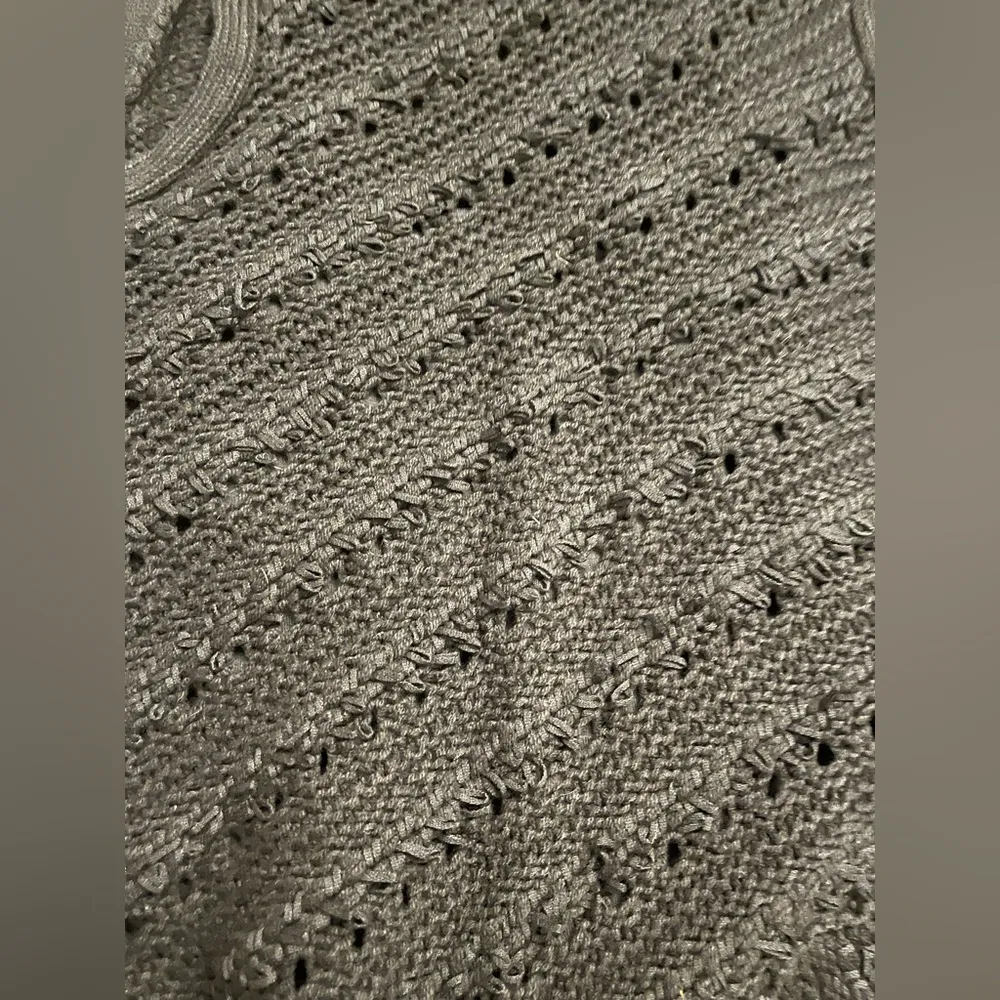 Anthropologie Sleeveless Mock-Neck Fringe Sweater Midi Dress NWT - Image 8