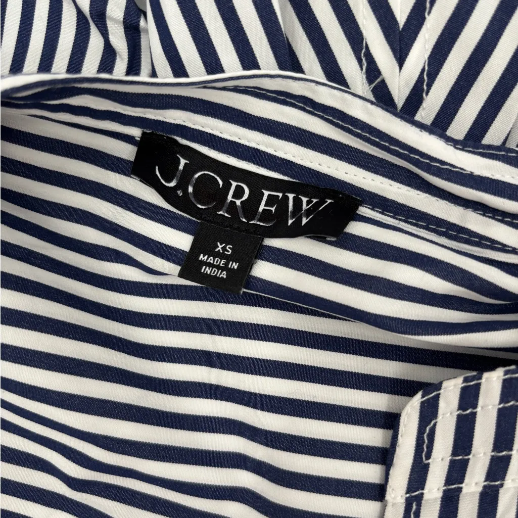 J.Crew Delilah dress in striped cotton poplin - Image 8