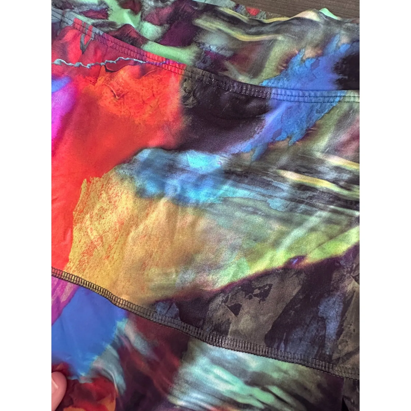 Dona Jo JoJo Skort Womens 1 Multicolor Tennis Golf Running Athletic Skirt Blue - Image 7