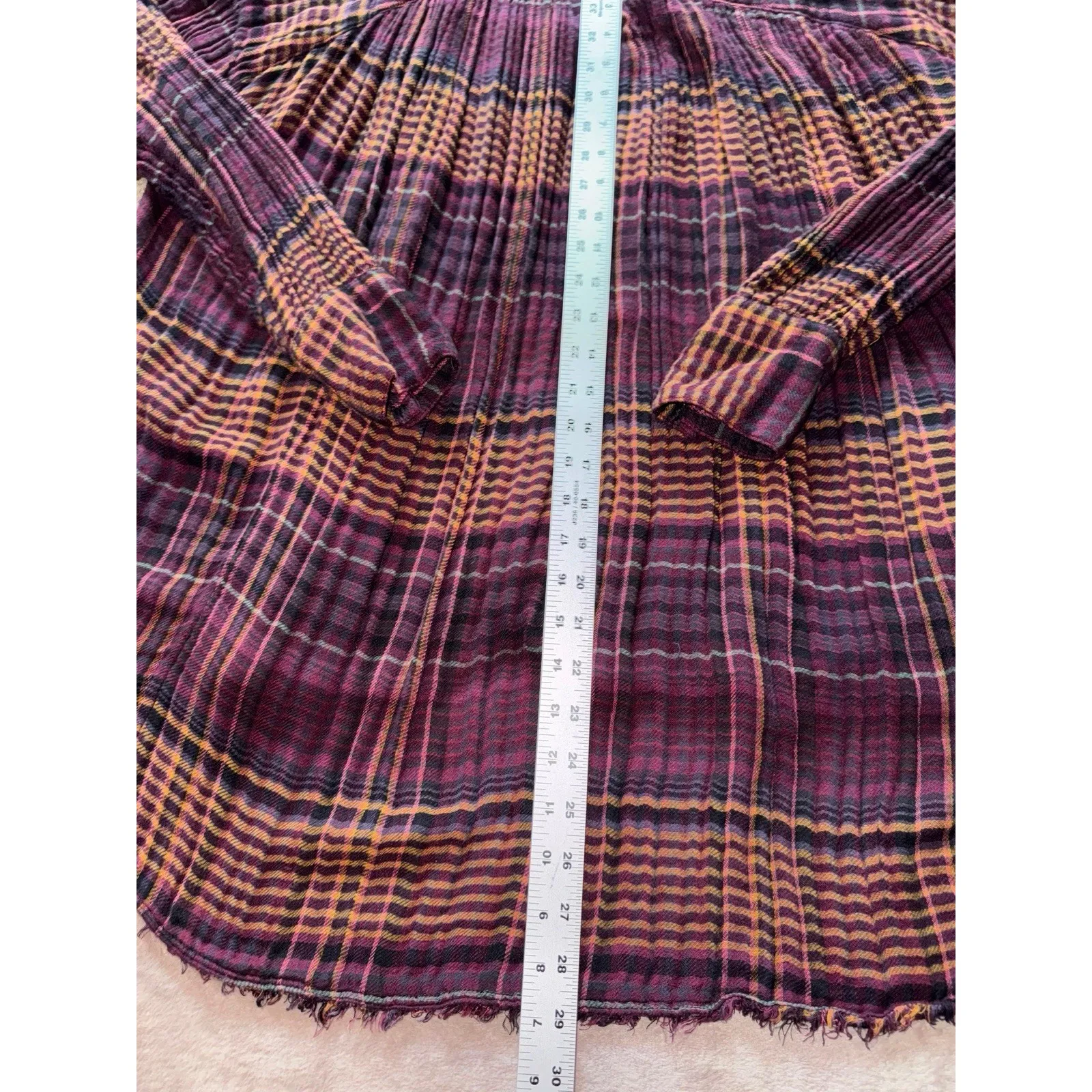 Free People come over Button Down blouse‎ Retail Size  X small - Image 8