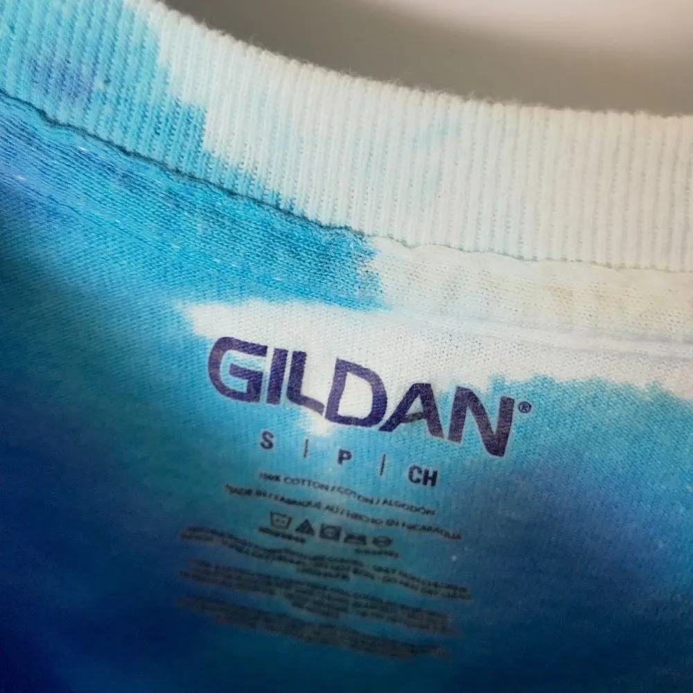 Gildan T Shirt Festive Trendy Tie Dye Tee Short Sleeve 100% Cotton Logo Adult - Image 10